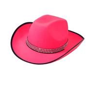 W WIDMANN MILANO Party Fashion - Cowboy Textile, 2489P, Rose, Taille Unique (Lot de 2)