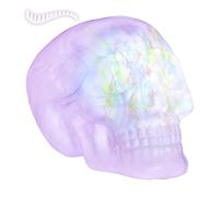 W WIDMANN MILANO Party Fashion - Crâne avec lumières Caleidoscope changeant de Couleur, 11009683, Aubergine, Taglia Unica