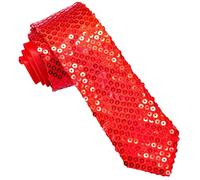 W WIDMANN MILANO Party Fashion - Cravate, avec paillettes, pour adultes, Accessoire, Costume, Carnaval, Fête à thème