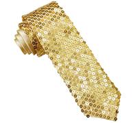 W WIDMANN MILANO Party Fashion - Cravate, avec paillettes, pour adultes, Accessoire, Costume, Carnaval, Fête à thème