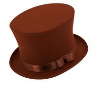 W WIDMANN MILANO Party Fashion - Cylindre style années 20 Gatsby avec ruban et nœud pour carnaval ou théâtre