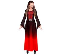W WIDMANN MILANO Party Fashion - Déguisement de gothique, robe à capuche, démon, vampire, Halloween