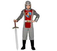 Déguisement Chevalier Médiéval Gris - 4/5 Ans Multicolore