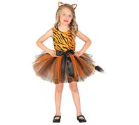 W WIDMANN MILANO Party Fashion - Costume enfant animal, robe avec tutu, serre-tête, costume animalier, déguisements de carnaval
