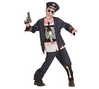 W WIDMANN MILANO Party Fashion - Déguisement enfant zombie policier, mort-vivant, démon, Halloween