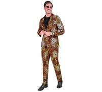 Widmann Leopard Animalier Party Fashion Suit (Jacket, Pants) (M) Different Color