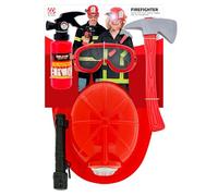 W WIDMANN MILANO Party Fashion - Ensemble de costumes pour enfants, policier, Swat, ouvrier du bâtiment ou pompier, pour carnaval, fêtes à thème