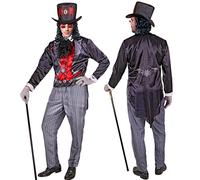 W WIDMANN MILANO Party Fashion - Ensemble de costumes vampire, gothique, suceur de sang, pour Halloween, carnaval, cosplay