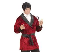 W WIDMANN MILANO Costume Casanova – veste en velours bordeaux – Playboy – déguisement de carnaval