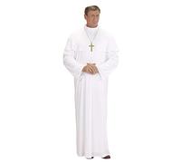 Widmann Costume Holy Pope - Robe, tippet, calotte - XXXL Blanc