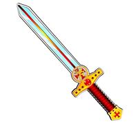 W WIDMANN MILANO Party Fashion - Epée en mousse souple, pour enfants, épée de jeu, arme, soldat, fête à thème, carnaval