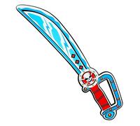 W WIDMANN MILANO Party Fashion - Epée en mousse souple, pour enfants, épée de jeu, arme, soldat, fête à thème, carnaval