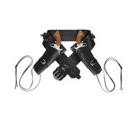 W WIDMANN MILANO Ceinture Party Fashion – Poche en similicuir, fête à thème, accessoire de costume