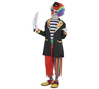 W WIDMANN MILANO Party Fashion Evil Clown (Jacket, Shirt, Pants, Socks, Mini Hat) - (M)