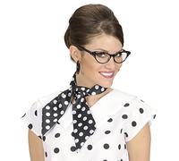 W WIDMANN MILANO Party Fashion - Foulard années 50 Fashion, en satin, rétro, accessoire, déguisement, carnaval, fête à thème