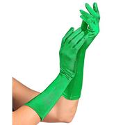 W WIDMANN MILANO Party Fashion - Gants élégants en satin et élasthanne, 40 cm, accessoire de costume pour showgirls, carnaval