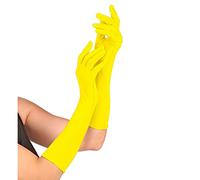 Widmann Gants longs Party Fashion Néon jaune
