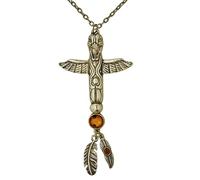 W WIDMANN MILANO Party Fashion Generique - Collier Totem Indien doré Adulte