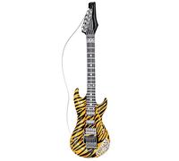 W WIDMANN MILANO Party Fashion - Guitare gonflable, Longueur environ 105 cm, Instrument, Air Guitar, Fête à thème, Carnaval