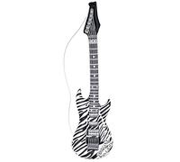 W WIDMANN MILANO Party Fashion - Guitare gonflable, Longueur environ 105 cm, Instrument, Air Guitar, Fête à thème, Carnaval