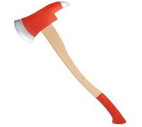 W WIDMANN Milano Party Fashion Hache de Pompier, 60 cm, Accessoire pour Costume de Clown de Pompier ou d'horreur