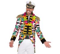 W WIDMANN MILANO Party Fashion - Hawaii Parade Frac, uniforme de garde, directeur de cirque, rock star, costume