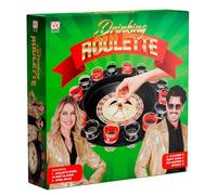 W WIDMANN MILANO Party Fashion - Jeu à Boire « Roulette » | Avec une roulette, 16 verres à schnaps, 2 billes en métal, jeu de société à partir de 18 ans, idée cadeau