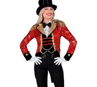 W WIDMANN MILANO Party Fashion - Jupe à paillettes directeur de cirque, Costume femme, Veste, Showgirl, Costumes de carnaval