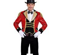 W WIDMANN MILANO Party Fashion - Jupe à paillettes directeur de cirque, veste, showman, rockstar, déguisements de carnaval