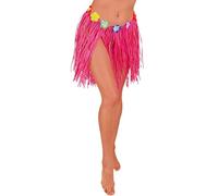 W WIDMANN MILANO Party Fashion - Jupe en Raphia, Jupe hawaïenne, Accessoire de Costume pour Carnaval, soirée à thème et fête sur la Plage