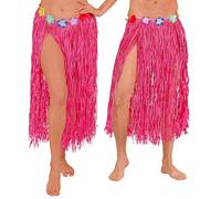 W WIDMANN MILANO Party Fashion - Jupe hawaïenne pour Adultes, Longueur 80 cm, Jupe en Raphia, soirée à thème hawaïenne, Carnaval