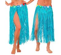 W WIDMANN MILANO Party Fashion - Jupe hawaïenne pour Adultes, Longueur 80 cm, Jupe en Raphia, soirée à thème hawaïenne, Carnaval