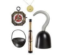 WIDMANN Milano Party Fashion Kit accessoires pirate Multicolore Taille unique