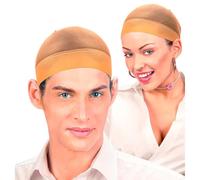 W WIDMANN MILANO Party Fashion - Kit résille pour perruques, 2 pièces, taille unique pour adultes, extensible, Carnaval, Théâtre, Scène