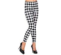 WIDMANN MILANO PARTY FASHION W, Leggings, Confort optimal, motif losanges élégant, polyvalents pour toutes occasions, faciles à entretenir, idéaux pour les enfants