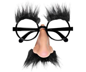 W WIDMANN MILANO Party Fashion - Lunettes avec nez et moustache