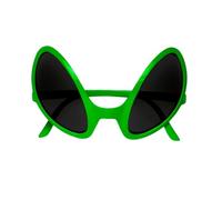 Lunettes de Déguisement - Widmann - Modèle Étranger - Cadre Vert