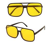 W WIDMANN MILANO Party Fashion - Lunettes Hip Hop années 90, en différentes couleurs, lunettes de fête, accessoire pour costumes de carnaval