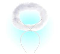 W WIDMANN MILANO Party Fashion - Marabout auréole, serre-tête pour adultes, accessoire costume de diable