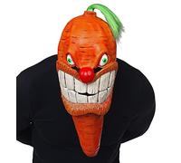 W WIDMANN MILANO Party Fashion - Masque à Carottes géantes, Design Unique, Confort Optimal, Polyvalent pour Toutes Occasions, qualité Durable, Entretien Facile Faites Sensation à Chaque fête !