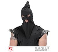 Widmann Capuche de bourreau - Accessoire réaliste - Adulte - Noir