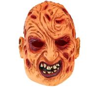 W WIDMANN MILANO Party Fashion - Masque de Freddy en latex | Masque en latex avec effet de peau brûlée, cicatrices profondes et dents décolorées pour Halloween