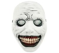 W WIDMANN MILANO Party Fashion - Masque de monstre aux yeux exorbités | Masque intégral avec des yeux proéminents et un large sourire aux dents, pour Halloween et les déguisements de monstres