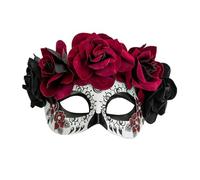 W WIDMANN MILANO Party Fashion - Masque Dia de los Muertos, pour adultes, reine des morts, accessoire Jour des morts
