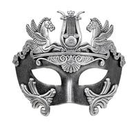 W WIDMANN MILANO Party Fashion - Masque grecque - Anike romaine, accessoire, masque pour les yeux pour costumes de dieux, bal masqué