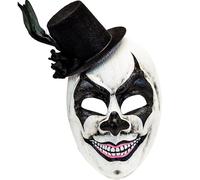 W WIDMANN MILANO Party Fashion - Masque pour adulte, masque facial clown tueur, accessoire Halloween, carnaval