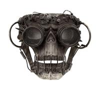 W WIDMANN MILANO Party Fashion - Masque Steampunk pour adultes, loup ou tête de mort, accessoire pour carnaval, Halloween