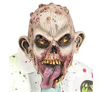 W WIDMANN MILANO Party Fashion - Masque Zombie Licker, Design réaliste, Confort Optimal, Polyvalent pour Toutes Occasions, Taille Unique pour Tous, Accessoire incontournable pour se démarquer