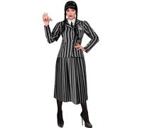 W WIDMANN MILANO Party Fashion - Costume Dark Girl, veste et jupe, déguisement gothique pour Halloween