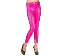 W WIDMANN MILANO Party Fashion - Leggings brillants pour femmes, Leggings métalliques, Carnaval, Fête à thème, Bad Taste Party